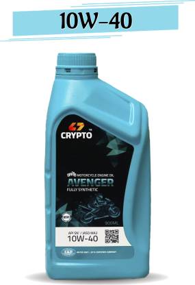 CRYPTO 10W-40 900ML FULLY SYNTHETIC Synthetic Blend Engine Oil