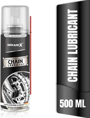 MIKANIX Bike Chain Lube | Lubricant Spray Cleaner For All Chain Type | Lubrication | Rust & Corrosion protection | Prevent Chain Breakage | Noise Chain Oil