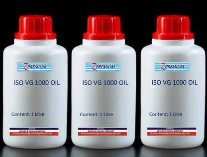 Z Premium 934287846582 ISO VG 1000 Oil ( 3 piece ) High Performance Engine Oil