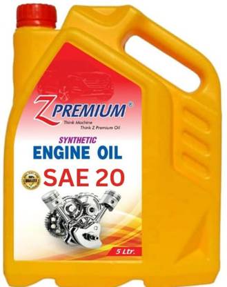Z Premium ZPremium Fully Synthetic SAE 20 Engine Oil 1 Litres – Superior Performance for High-Performance Engines Full-Synthetic Engine Oil