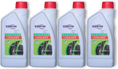 EBRON Radiator Antifreeze Coolant, Tropical Formula Engine Coolant, For Car & Bike, 4L Coolant Green