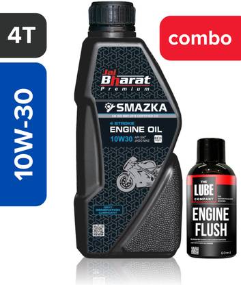 Smazka COMBO 10W-30 Engine Oil + Engine Flush | 10W-30 | Suitable for Motorbikes High Performance Engine Oil