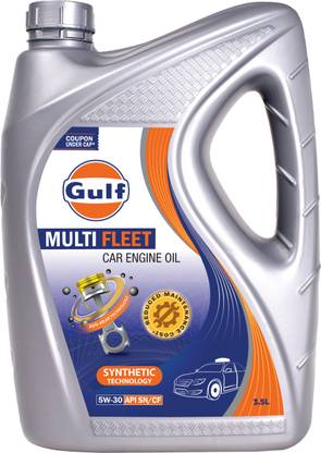 Gulf MULTI FLEET 5W30 4 Wheeler Passenger Car High Performance Engine Oil