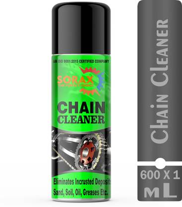 SORAX Premium Chain Cleaner Motorcylce & Bicycle Chain Cleaner Clean Chain Spray For Improve Chain Life & Perfomance Chain Oil