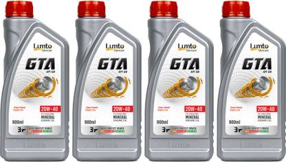 LUMTO GTA SL 20W40 4T 900ml P4 for Bikes High Performance Engine Oil