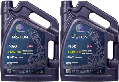 piston 15W-40 API-CI4 Plus For Petrol,Diesel &Cng cars Full-Synthetic Engine Oil