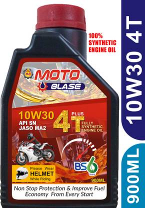 Moto 10W30 4T 4t Plus More Power 100% synthetic Full-Synthetic Engine Oil