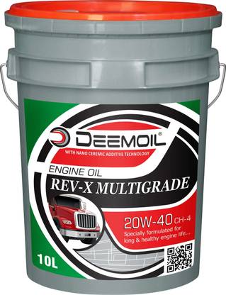 DEEMOIL REV-X MULTIGRADE 20W-40 CH-4 Heavy Duty Engine Oil