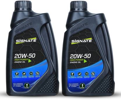 Signate 20W50 New Engine oil for street racing & Motorcycle oil High Performance Engine Oil