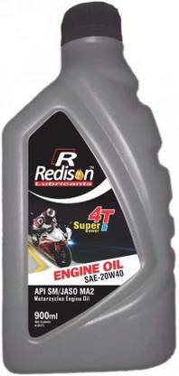 Redison 4T Engine Oil Sae -20W40 Api Sm/Jaso MA2 Synthetic Blend Engine Oil