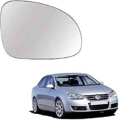 KING GENUINE Manual Remote Passenger Side, Rear View Mirror For Volkswagen Jetta