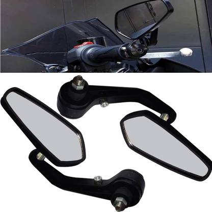 Pious Manual Rear View Mirror For TVS Universal For Bike