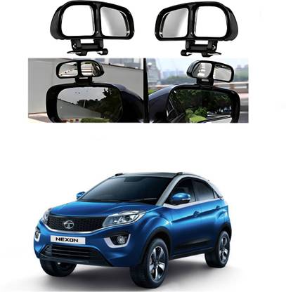ROYAL AUTO MART Manual Blind Spot Mirror, Dual Mirror, Passenger Side, Rear View Mirror, Driver Side For Tata Nexon