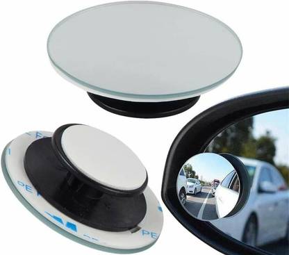 ZeeKart HD glass curved frame-less ultra-thin slim design Car Mirror Rain Blocker