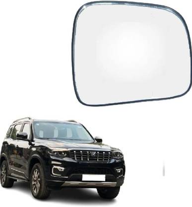 KING GENUNE Manual Remote Driver Side, Rear View Mirror For Mahindra Scorpio