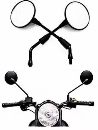 MODAROCK Manual Rear View Mirror For Royal Enfield Classic 350, Classic 500