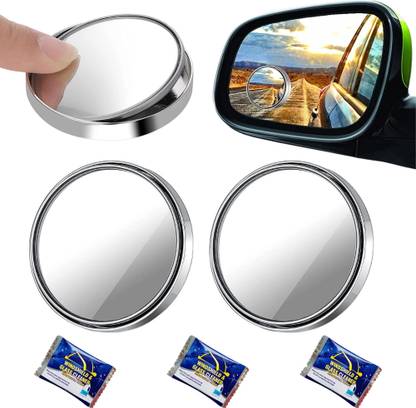 olwick Manual Blind Spot Mirror For Universal For Car Universal For Bike