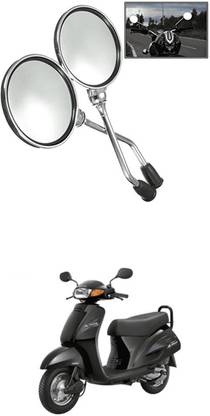 LOVMOTO Manual Rear View Mirror For Universal For Bike Universal For Bike