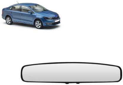 MotoshozX Manual Rear View Mirror For Skoda Rapid, Universal For Car
