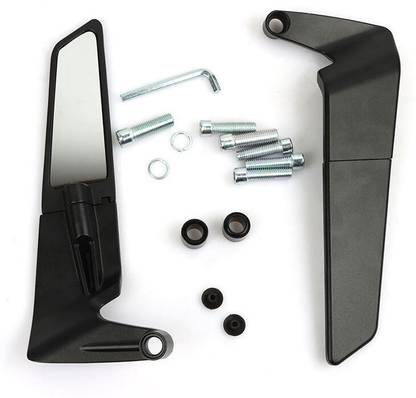 automunk Manual Rear View Mirror For Universal For Bike Universal For Bike
