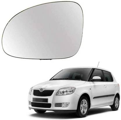 KING GENUINE Manual Remote Rear View Mirror, Passenger Side For Skoda Fabia