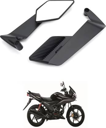LOVMOTO Manual Rear View Mirror For Universal For Bike Universal For Bike