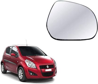 KING AUTO Manual Remote Driver Side, Rear View Mirror For Maruti Suzuki, Suzuki Ritz