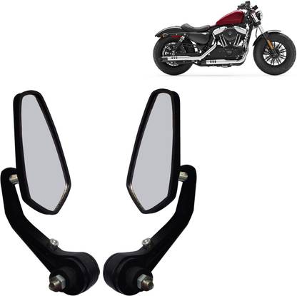 Pious Manual Rear View Mirror For Universal For Bike Universal For Bike