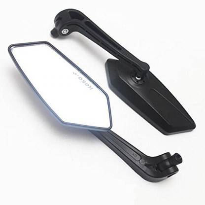 SPEED Manual Rear View Mirror For Yamaha, Mahindra, Suzuki, Hero, KTM, TVS, Bajaj, Honda, Royal Enfield Universal For Bike