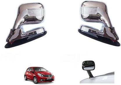 AutoDale Manual Rear View Mirror For Honda Brio