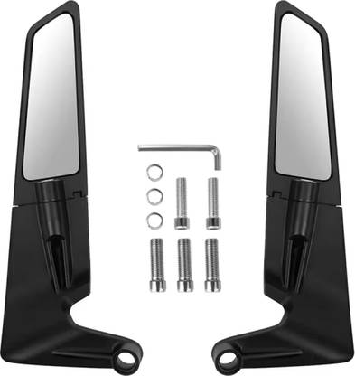 automunk Manual Rear View Mirror For Universal For Bike Universal For Bike