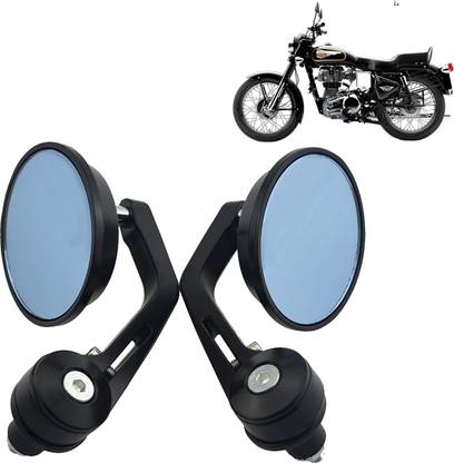 Pious Manual Rear View Mirror For Royal Enfield Universal For Bike