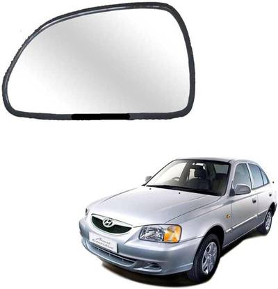 KING GENUINE Manual Passenger Side, Rear View Mirror For Hyundai Accent