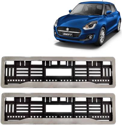 Kingsway kkmchnpf00083 Chrome Number Plate Frames Registration Plate Holder Car Number Plate