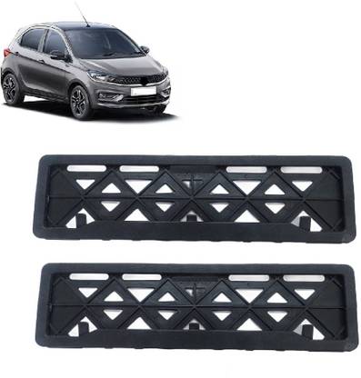 MotoshozX HSRP Frame Cover 2 pcs For Front Back For Tata Tiago Car Number Plate