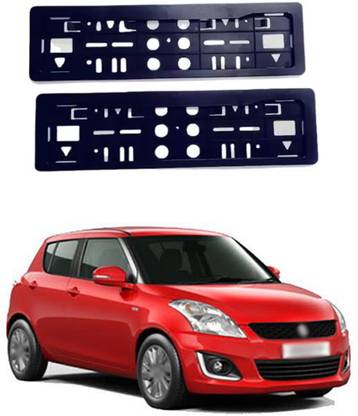 Acto CAR NUMBER PLATE FRAME FULL OPEN FOR MARUTI SWIFT OLD Car Number Plate