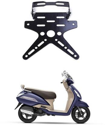Bluedrum Bike License Number Plate Frame Holder Tail Tidy (Black) Bike Number Plate BP-67 Bike Number Plate