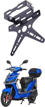Voddmars Bike License Number Plate Frame Holder Tail Tidy (Black) Bike Number Plate V22 Bike Number Plate