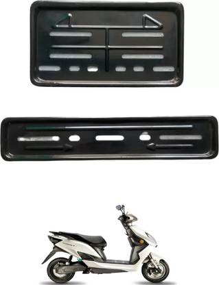 E-Shoppe Bike Number Plate Frame (Front & Back) For Derby Bike Number Plate