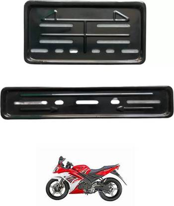 E-Shoppe Bike Number Plate Frame (Front & Back) For YZF R15 S Bike Number Plate