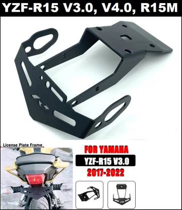 HALLOWS Tail Tidy for R15 V4 Matte Black Bike Number Plate