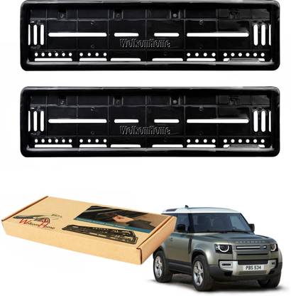 WolkomHome car number plate frame Plates Holders frame for Defender 2020 Car Number Plate