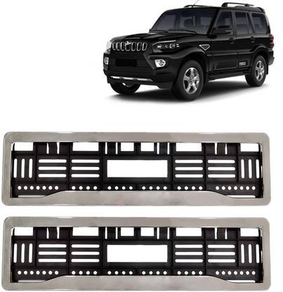 Kingsway kkmchnpf00105 Chrome Number Plate Frames Registration Plate Holder Car Number Plate
