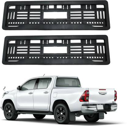 SHOPONE Trading Full open no plate frame for Hilux Car Number Plate