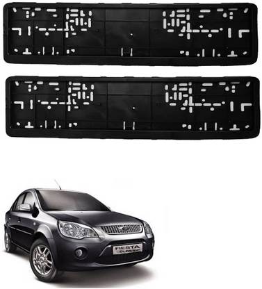 Vagary Car Number Plate Frame/Licence Plate Covers for Ford Fiesta Classic Car Number Plate