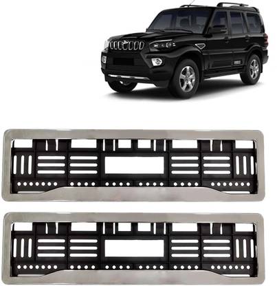 Kingsway kkmchnpf00105 Chrome Number Plate Frames Registration Plate Holder Car Number Plate