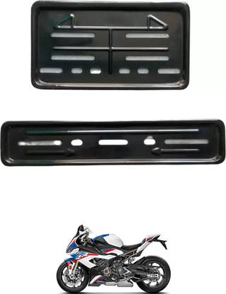 E-Shoppe Bike Number Plate Frame (Front & Back) For S1000RR Bike Number Plate