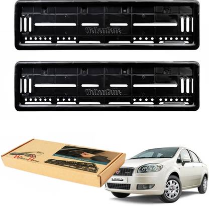 WolkomHome car number plate frame Plates Holders frame for Linea Classic Car Number Plate