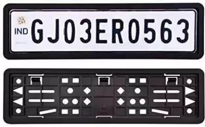 carbox Car Number Plate Frame For HSRP Number Plate Protection your Car Number Plate