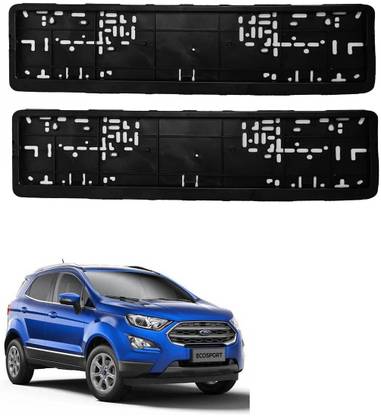 Vagary Standard Size Car Number Plate Frame/Licence Plate Covers for Ford Ecosport Car Number Plate